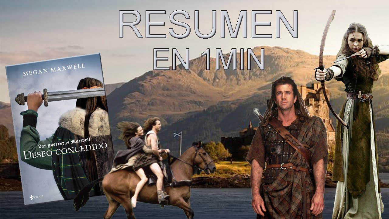 👉🏻 Resumen : MEGAN MAXWELL (Deseo Concedido - Libro Romántico) BOOKTRAILER ! (Guerreras Maxwell) ⏳ 😱