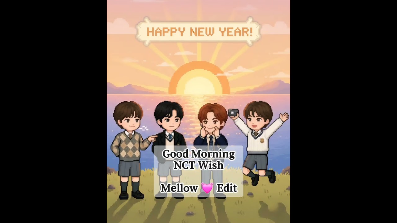 Good Morning – NCT Wish ｜ [Mellow Clean Lofi Mix]