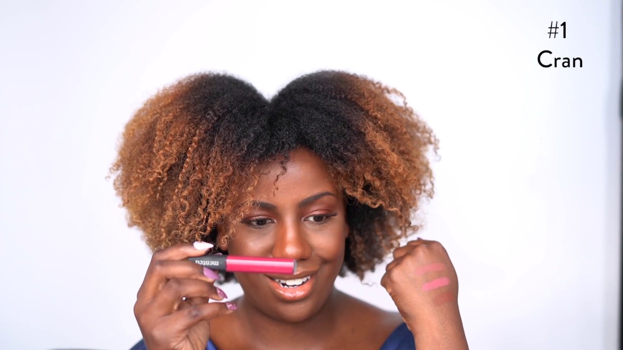 Donedo Shows Us How to Find The Perfect Lipstick and Lipgloss Combination | MENTED COSMETICS