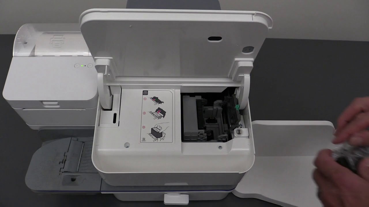 SendPro C, SendPro+ How to Replace the Ink Cartridge