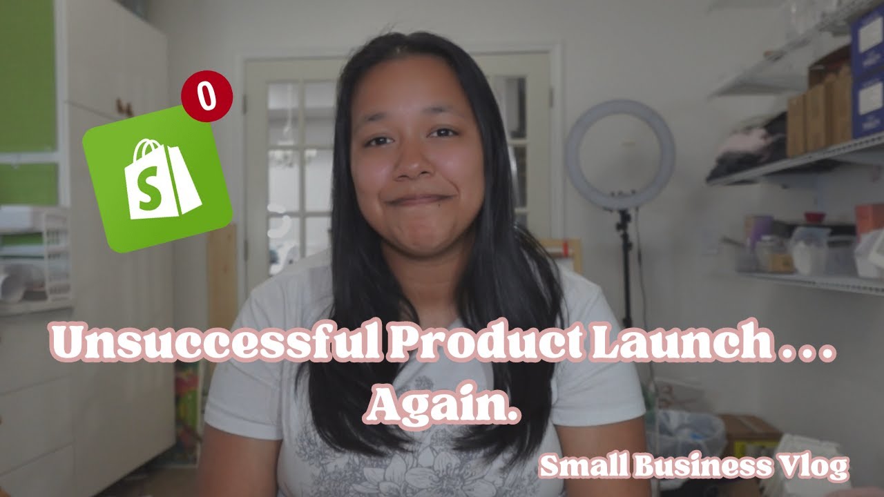 Unsuccessful Product Launch... Again. | Small Business Vlog | Momprenuer | Launch Day