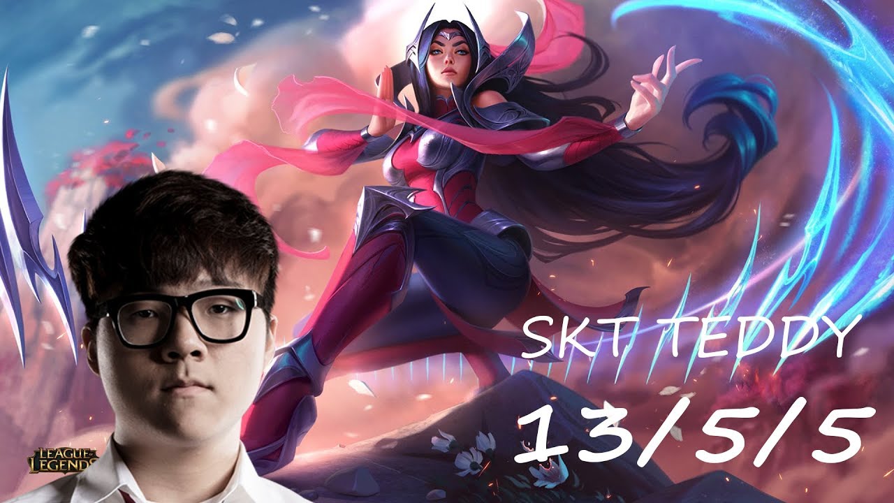 SKT Teddy Irelia, KDA 13/5/5 Teddy Stream Jan 07, 2019.