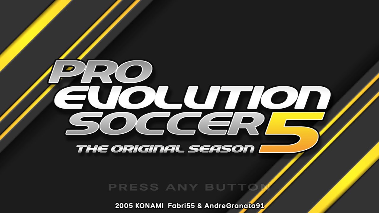 PES 5 PC - Original Season Patch v8 by Fabri55 and AndreGranata91