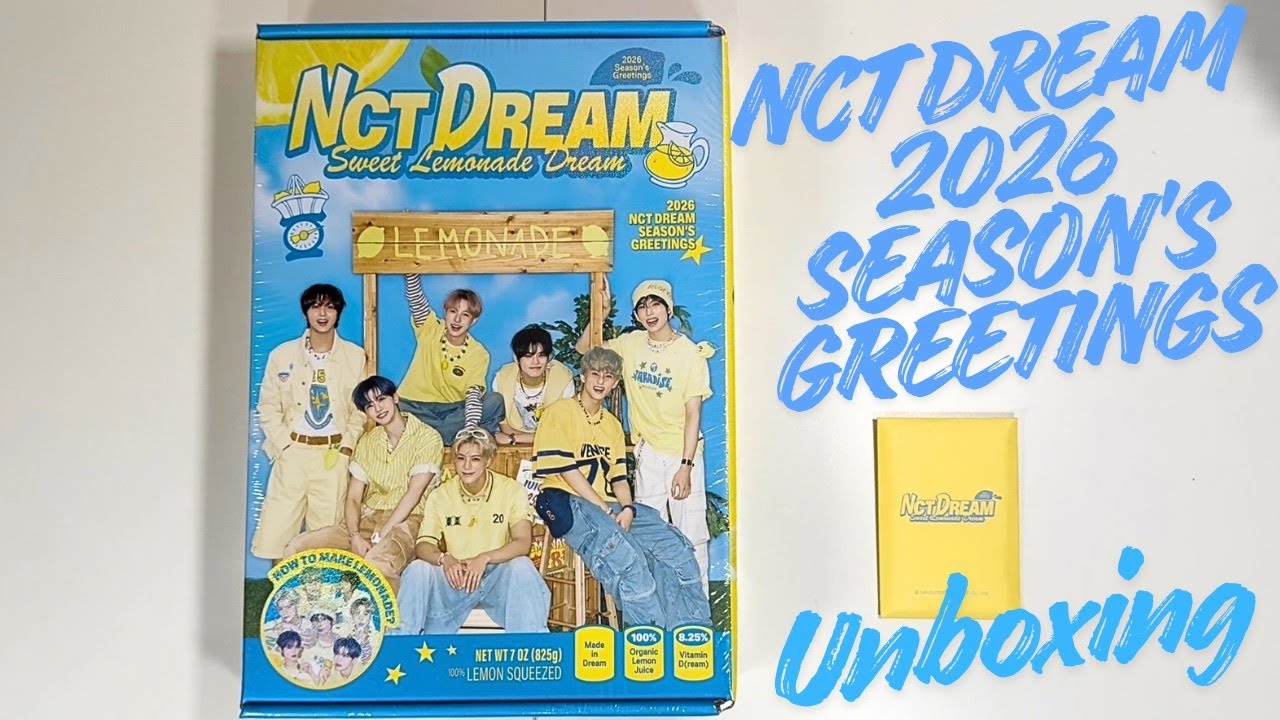 Распаковка: NCT Dream 2026 Season’s Greetings