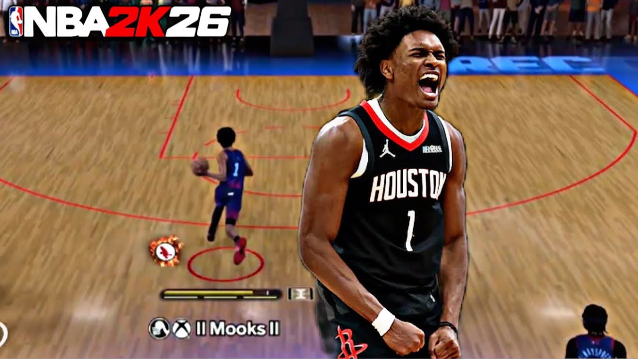 This 6'7 AMEN THOMPSON BUILD is a DEFENSIVE MENACE on NBA 2K26! BEST POINT GUARD BUILD 2K26