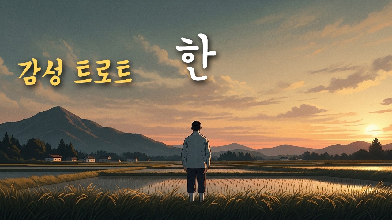「한」 서정 트로트 | 보내야 할 걸 알면서도 발길은 늘 뒤를 보네 | 서음가