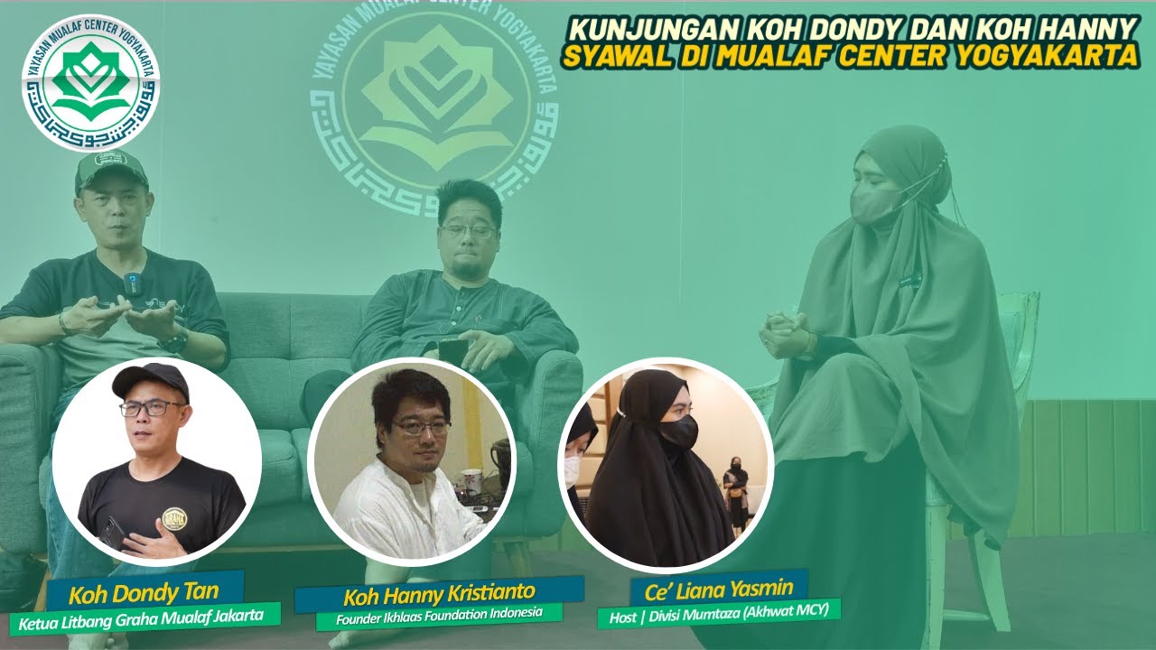 🔵 KOH DONDY TAN & KOH HANNY KRISTIANTO OTW MCY, NGOBROL SERU NIH !! | MUALAF CENTER YOGYAKARTA