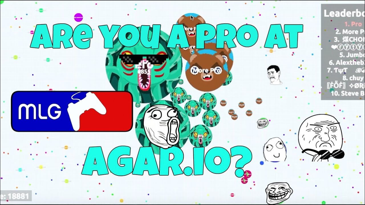 15 WAYS TO TELL IF YOU ARE PRO IN AGAR.IO!