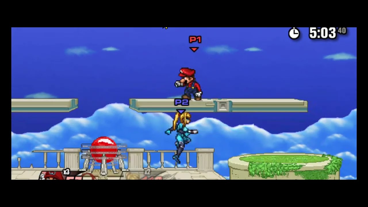 Mario vs Zero Suit Samus