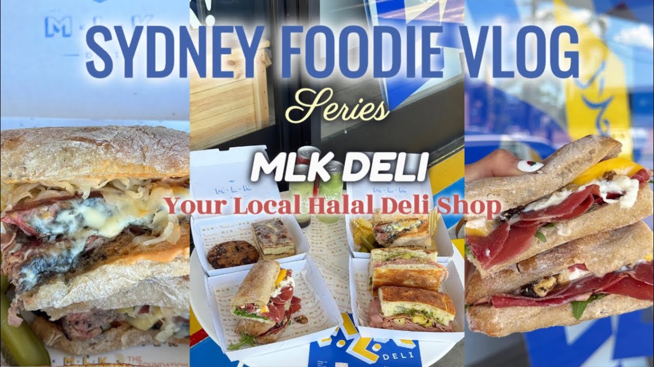 Sydney Foodie Vlog: Trying My Local Halal Deli Shop selling Cinnamon roll focaccia, matcha and more!