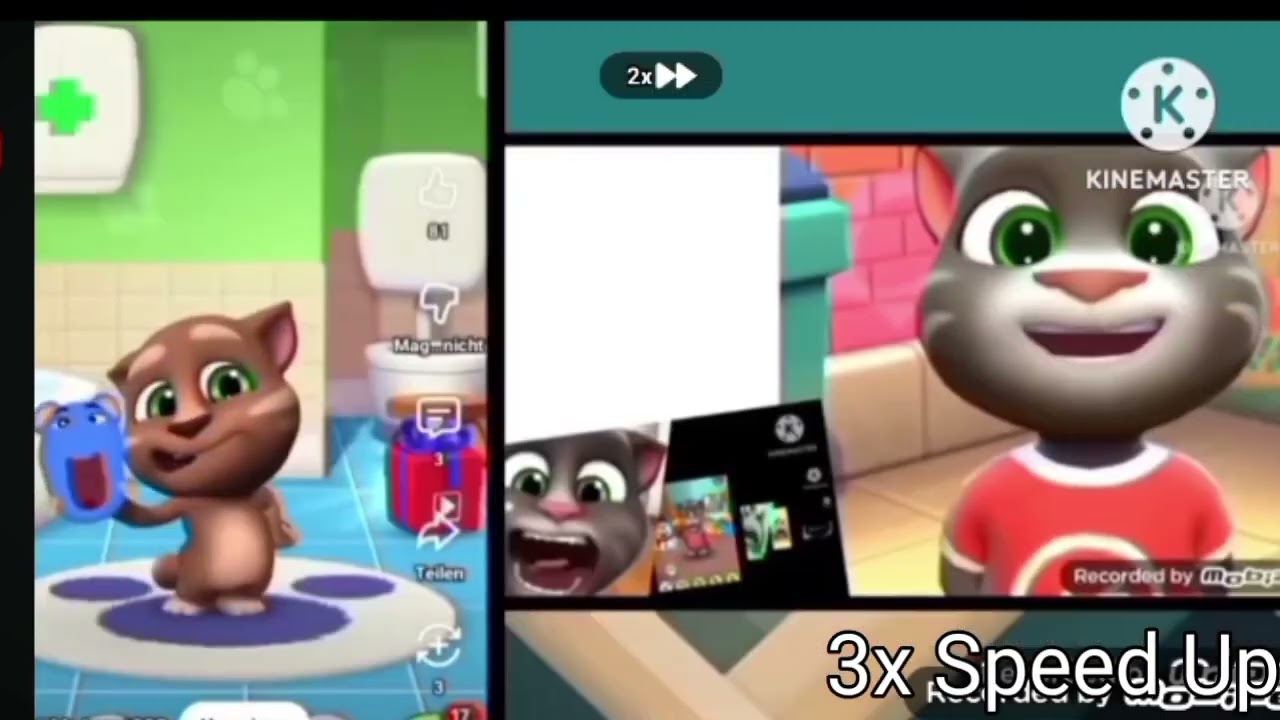 Talking tom no pizza tower screaming Part 5 Add Round 3