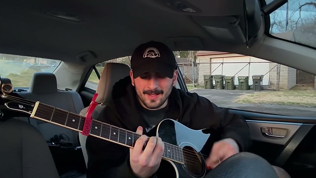 End of Beginning - Djo (cover in the car)