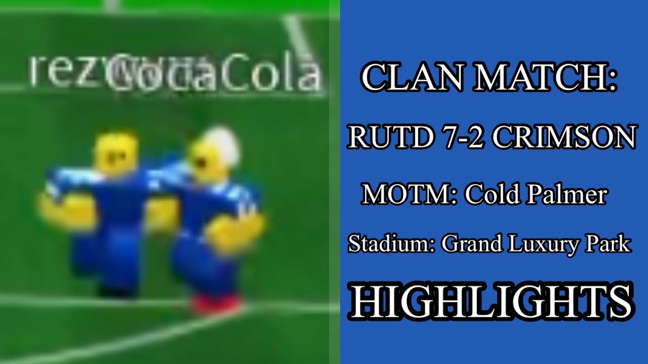 Clan Match Highlights: Reaper United 7-2 CRIMSON FC (Touch Football)