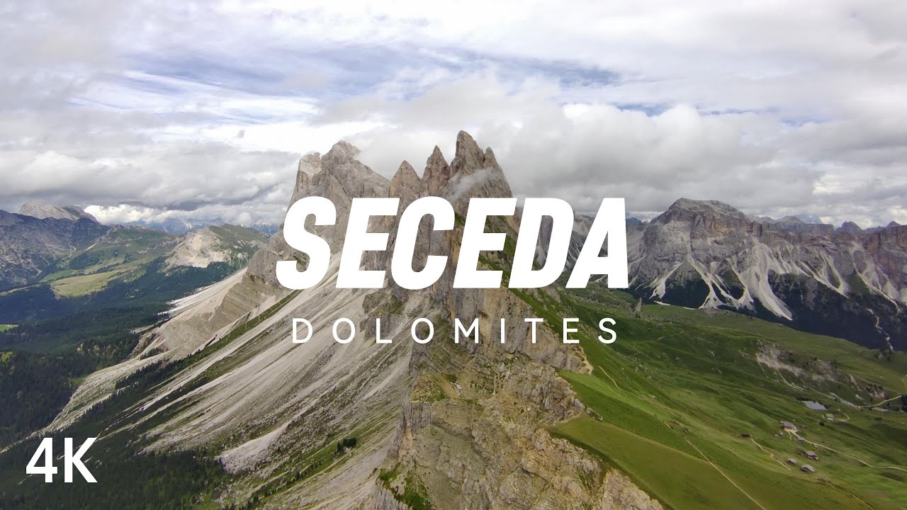 Seceda Dolomites, Italy - Part 1 [Drone 4K]