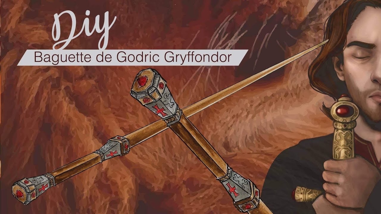 DIY - je fabrique la baguette de Gryffondor & SURPRISE !!!