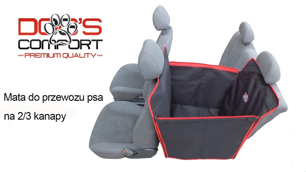 Dogs Comfort Premium Mata pokrowiec do przewozu psa na 2/3 kanapy