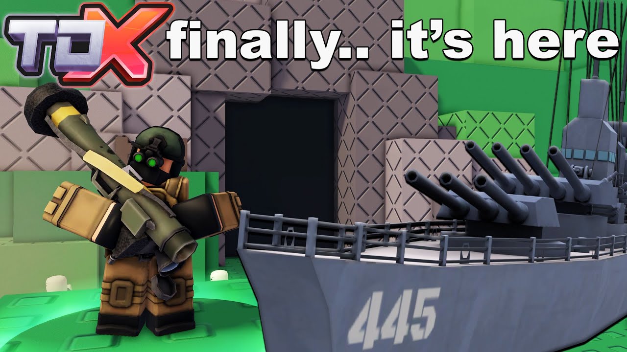 Tower Defense X: Battleship и Missile Trooper | ROBLOX