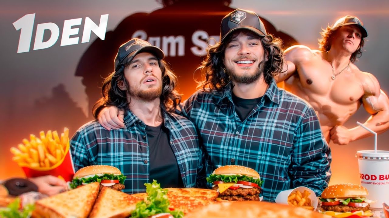 24h Žijeme jako Sam Sulek | w/ @VladaVideos