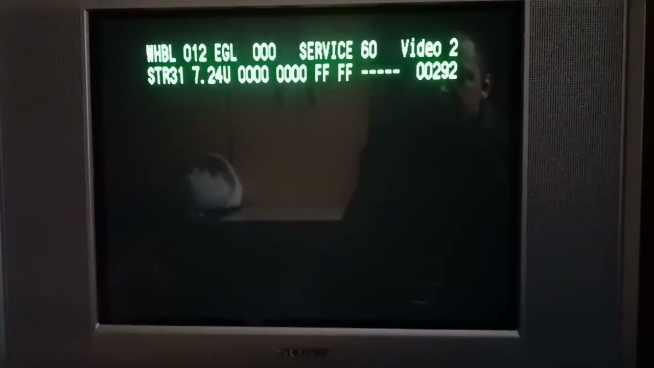 Service menu sony wega 2
