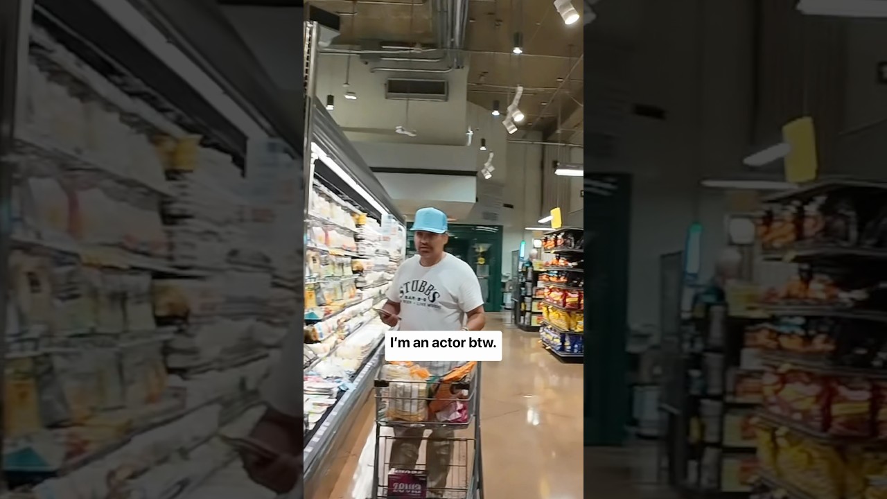 Случайно встретила Майкла Пенью в продуктовом магазине 😭🔥