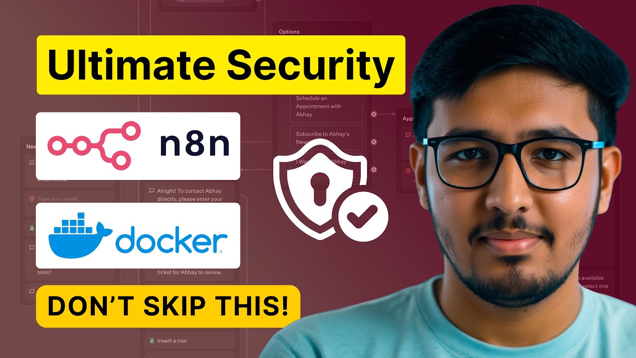 Don’t Skip This! Secure Your n8n Docker Setup 🔒 | Best Practices & Tips