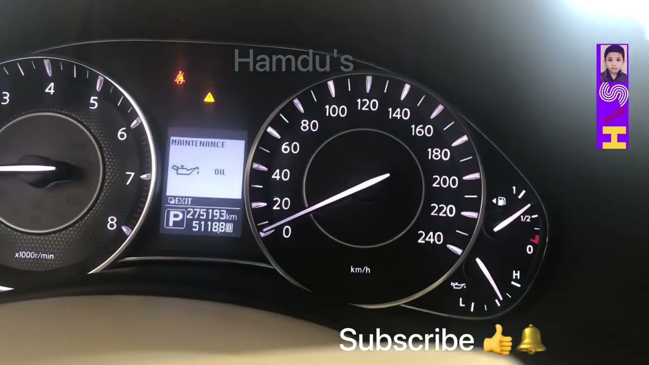 Nissan patrol 2014 maintenance reset