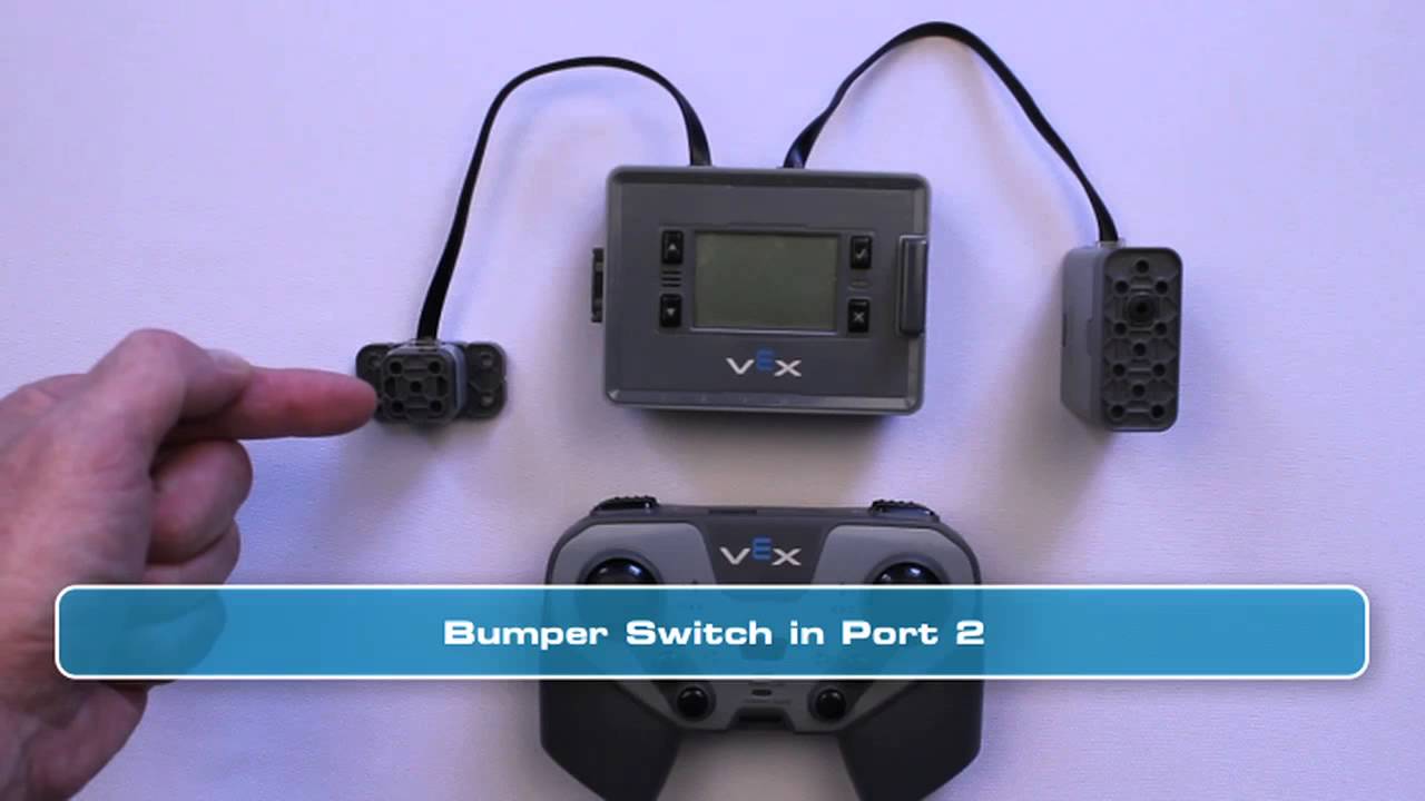 VEX IQ Bumper Switch Default Functionality