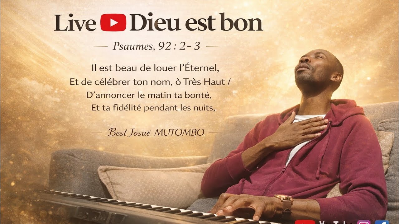 Dieu est bon (Live 1) Best Josué MUTOMBO