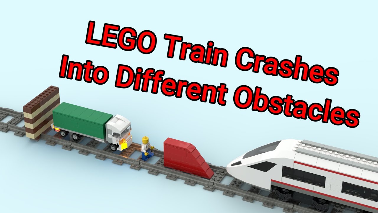 Which Obstacle Can Crash This LEGO Train!?