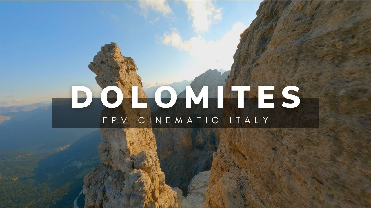 Somewhere in Dolomites - FPV Cinematic video