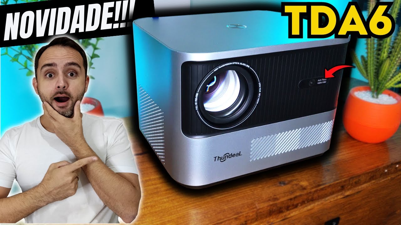 Projetor THUNDEAL TDA6 Review - APROVADÍSSIMO!!!