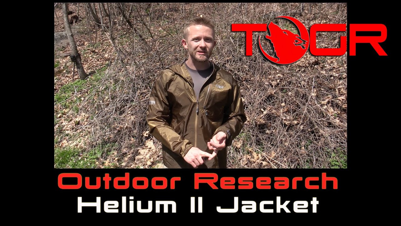 Wow, That's Light! - Outdoor Research Helium II Jacket