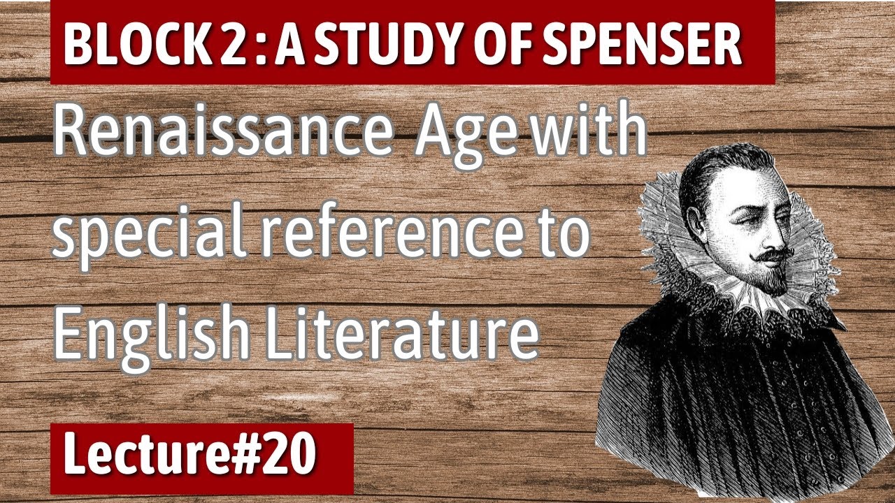 Renaissance Age | MEG 1 British Poetry Block 2 | L#20 #renaissance #ignou
