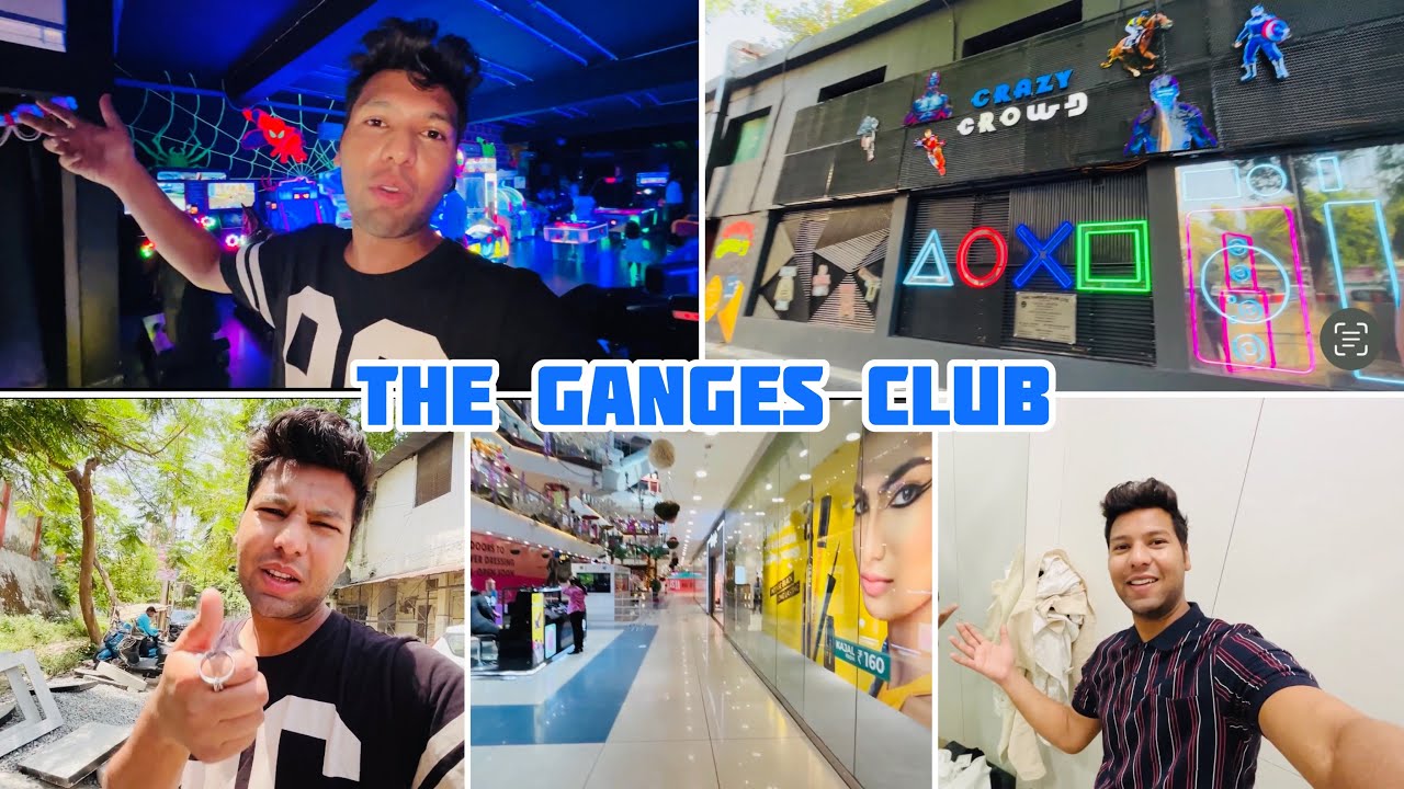 Best Gaming Zone In Kanpur - CRAZY CROWD(THE GANGES CLUB)🎳🎮