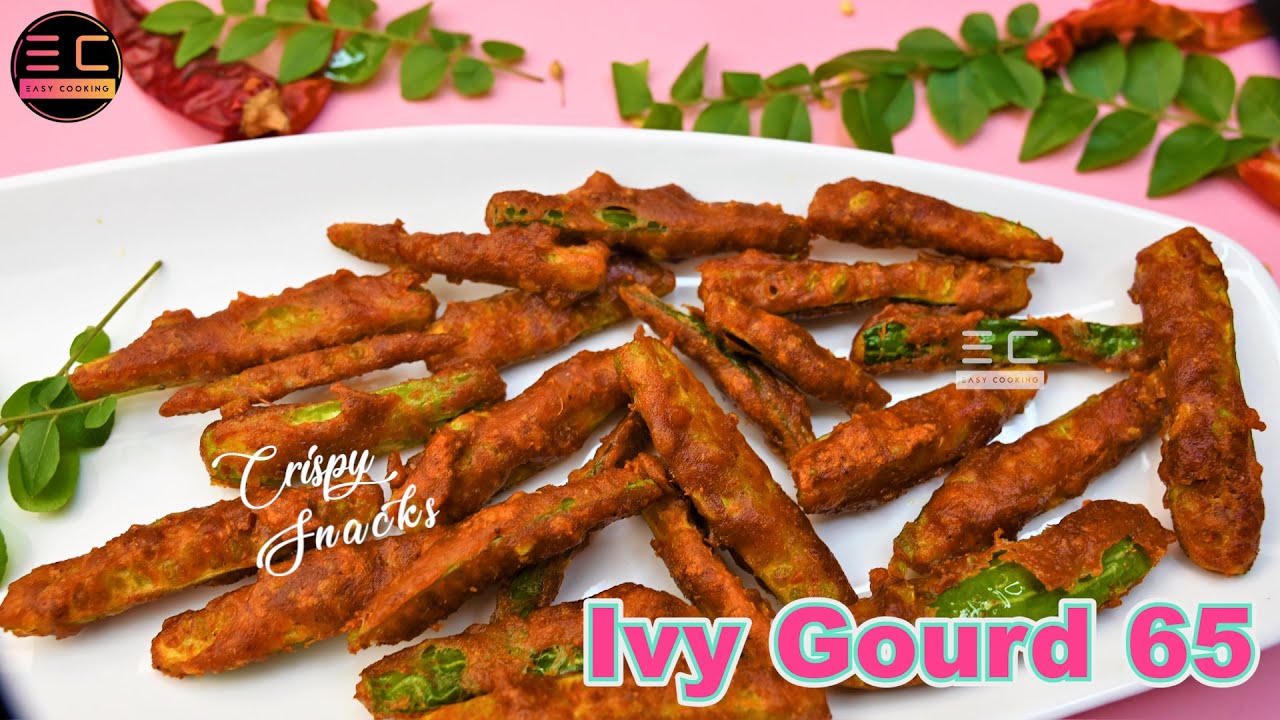Ivy Gourd 65 | Kovakkai 65 | Tindora Fry | Dondakaya Fry