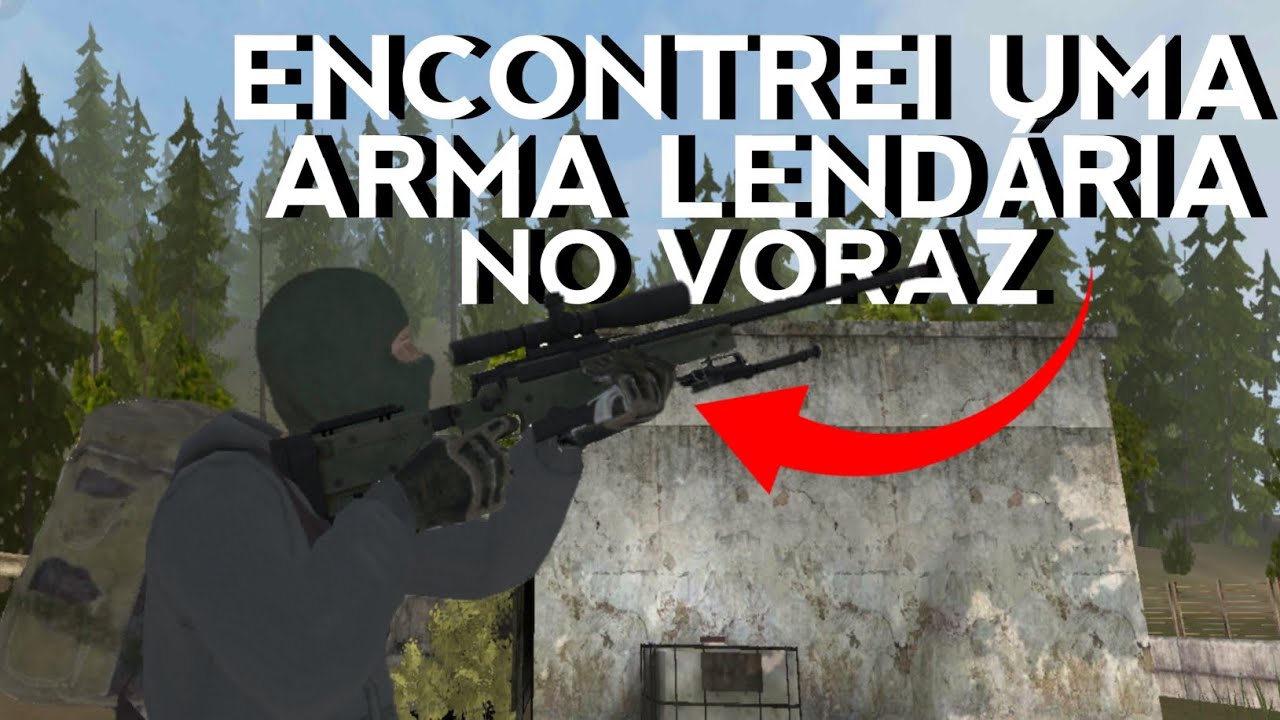 ENCONTREI UM ARMA LENDÁRIA NO VORAZ