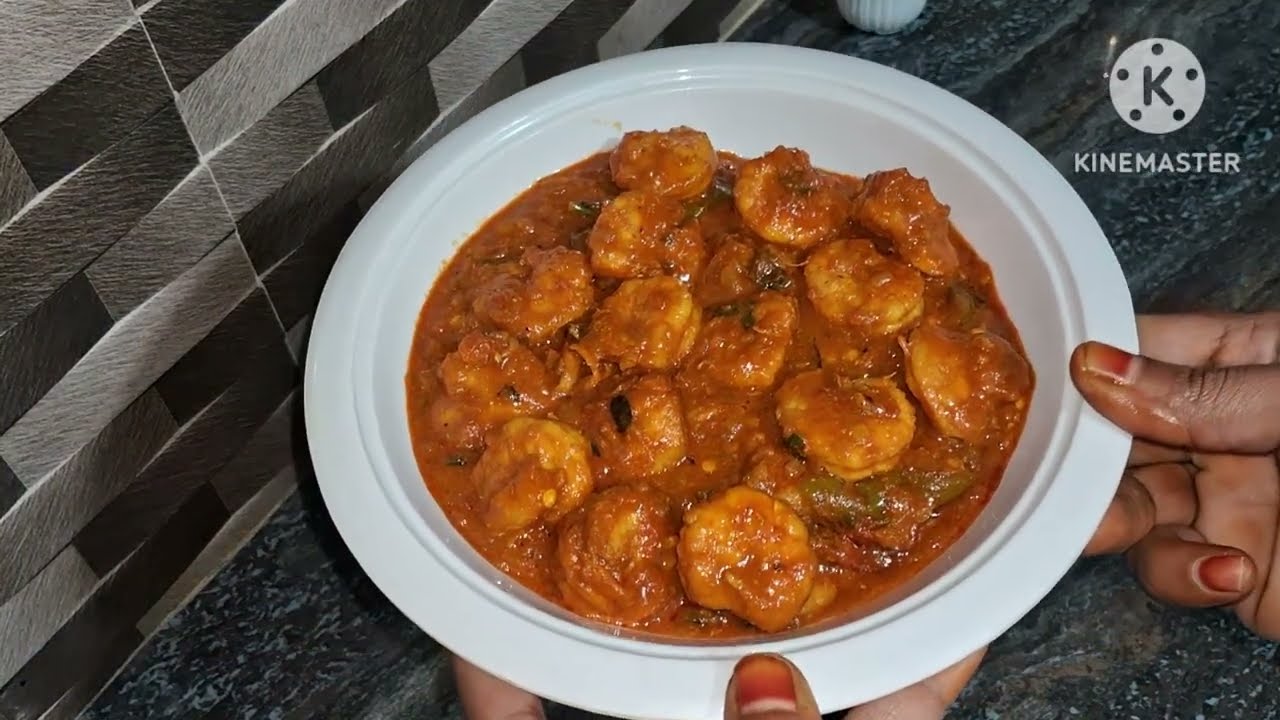 prawns Masala curry recipe simple and Tasty Prawns curry 👌