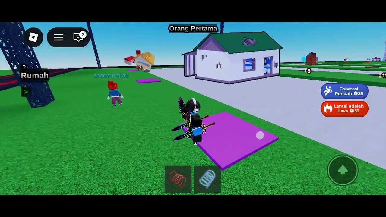 Mau main game perosotan tapi pakai rumah nih part 2