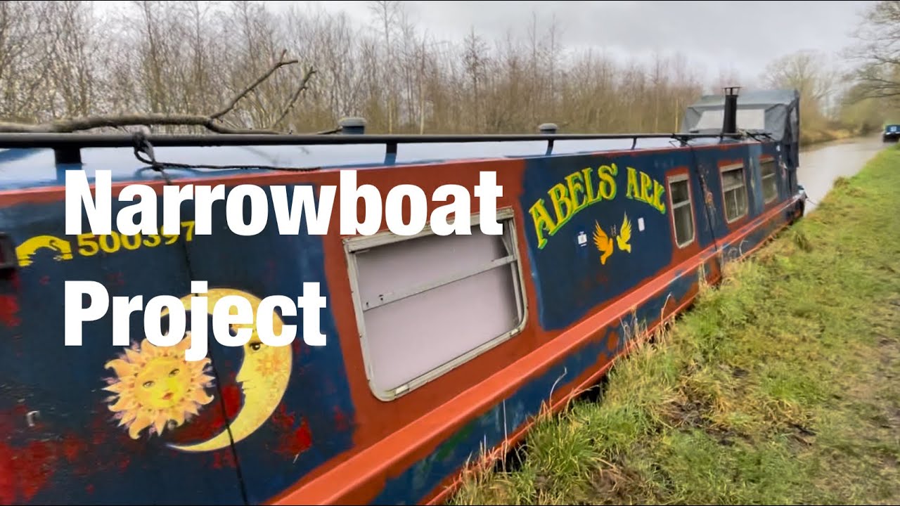 Narrowboat Project - fitting laminate flooring.