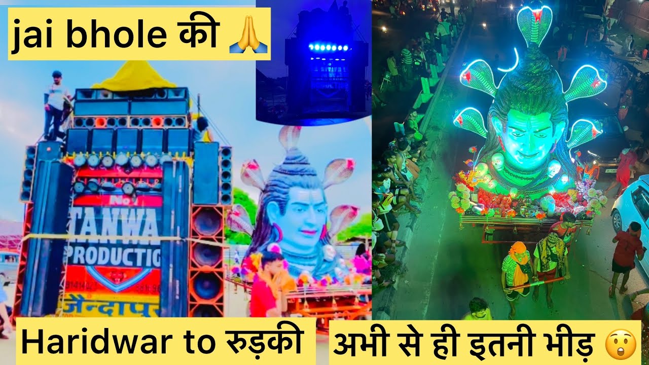 हरिद्वार आने वाले भाई थोड़ा आराम से आये 🙏🙏 //  Its Dj Tanwar Production // King Of Palwal //
