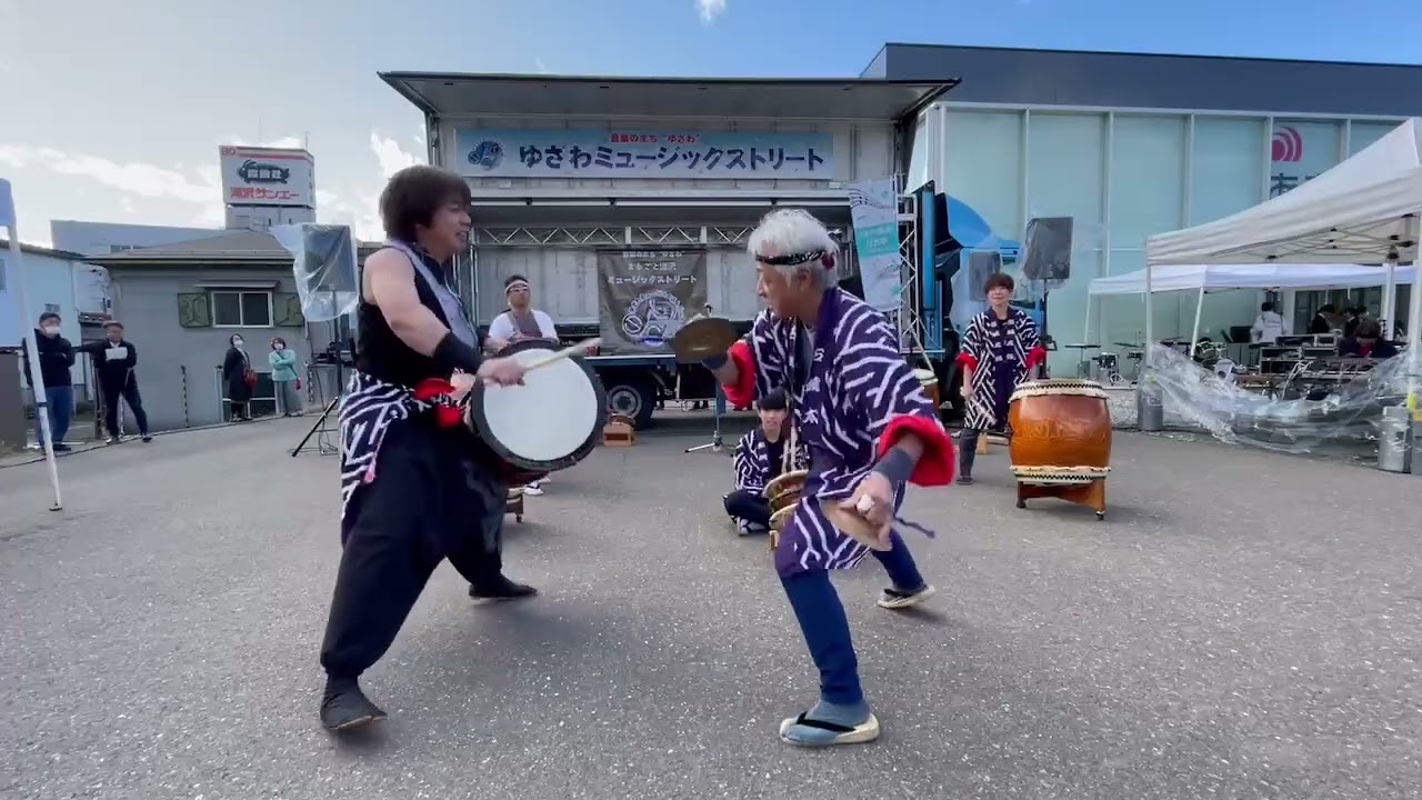 鼓童様の彩　僭越ながら叩かせてもらいました。