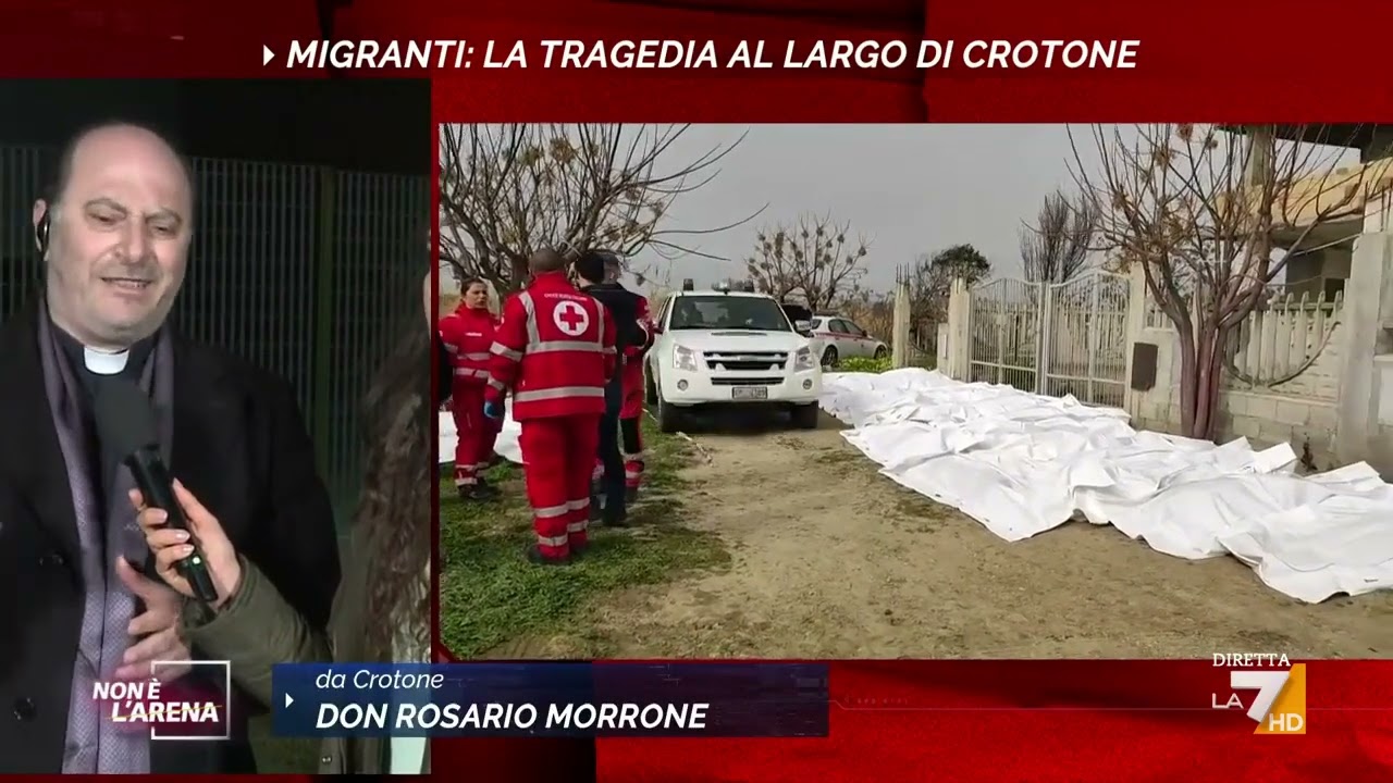 Naufragio Crotone, Don Rosario Morrone: 