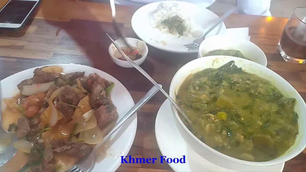The Yummy With Khmer Food In Prey Veng Province - Cambodia