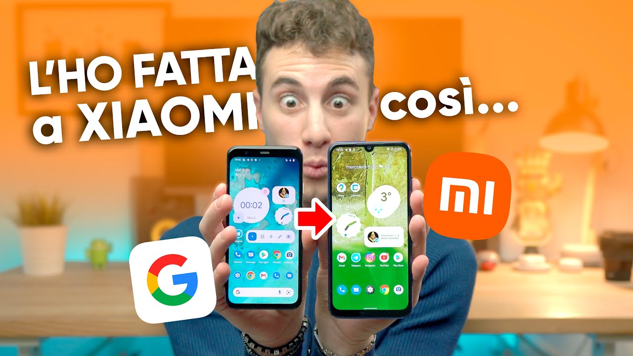 NIENTE MIUI 13 e ANDROID 12 sul mio XIAOMI ...RIMEDIO IO! 😎 e ora è un Google Pixel