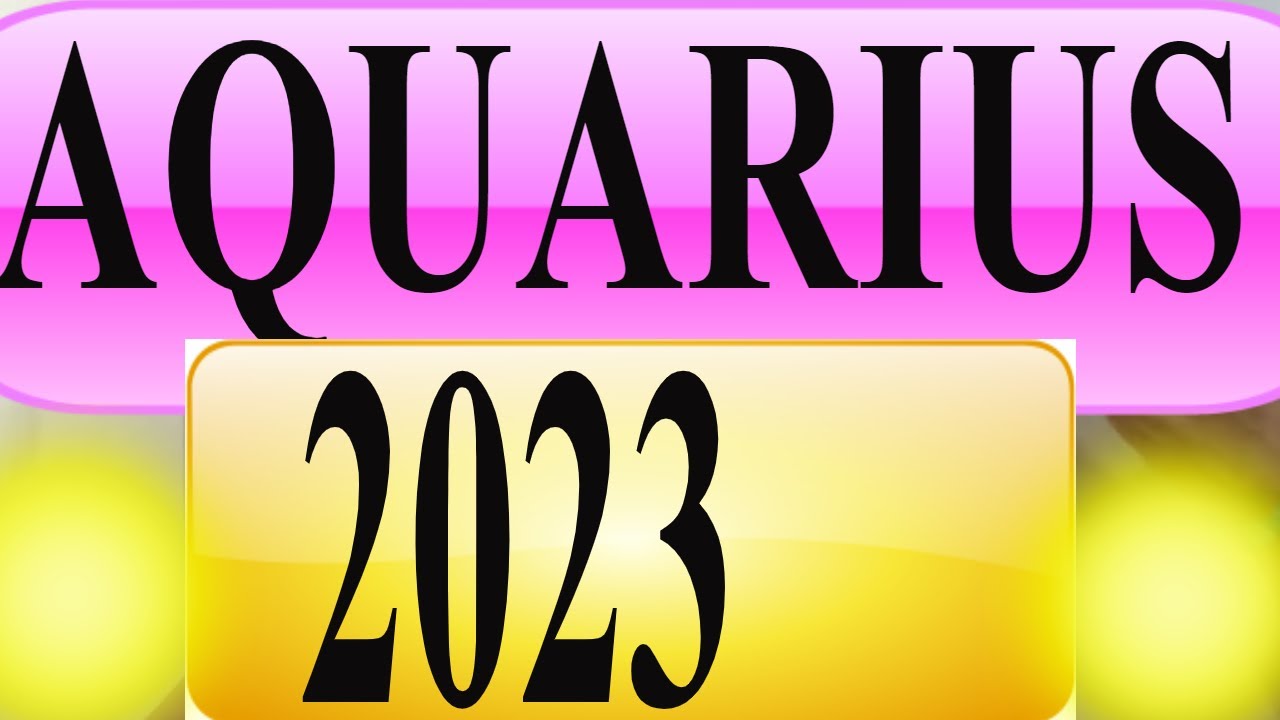 AQUARIUS 2023 TAROT READING LOVE MONEY CAREER HOME! Aquarius Tarot Reading