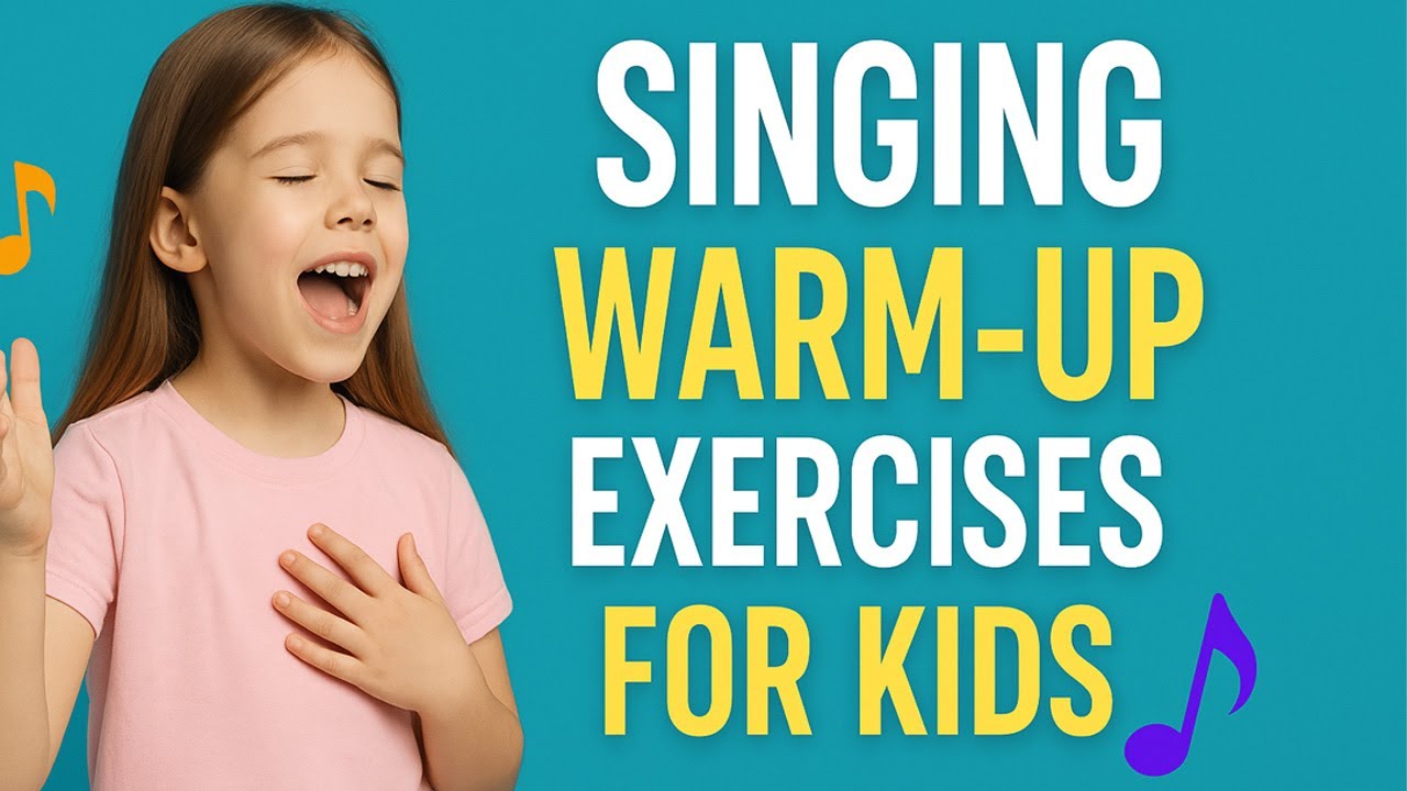 Fun Singing Warm Ups for Kids! Easy Vocal Exercises for Young Singers