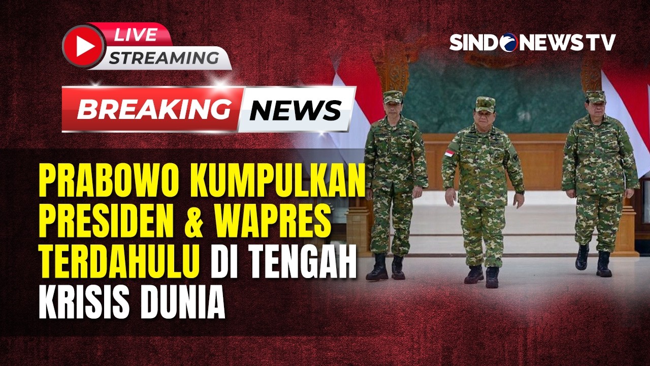 Prabowo Kumpulkan Presiden & Wapres Terdahulu di Tengah Krisis Dunia | Sindo Prime | 03/03