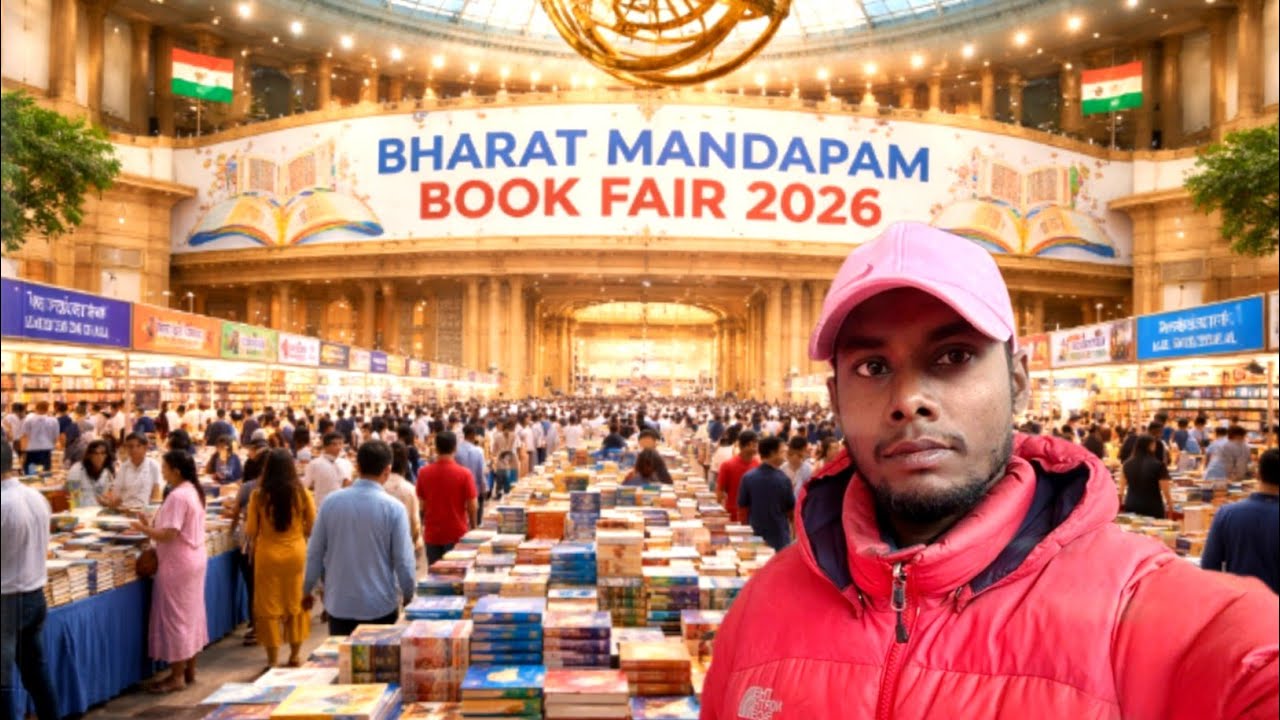 Book Fair 2026 Delhi #bookfair Book Fair 2026 Delhi Bharat Mandapam #travelwithmukesh