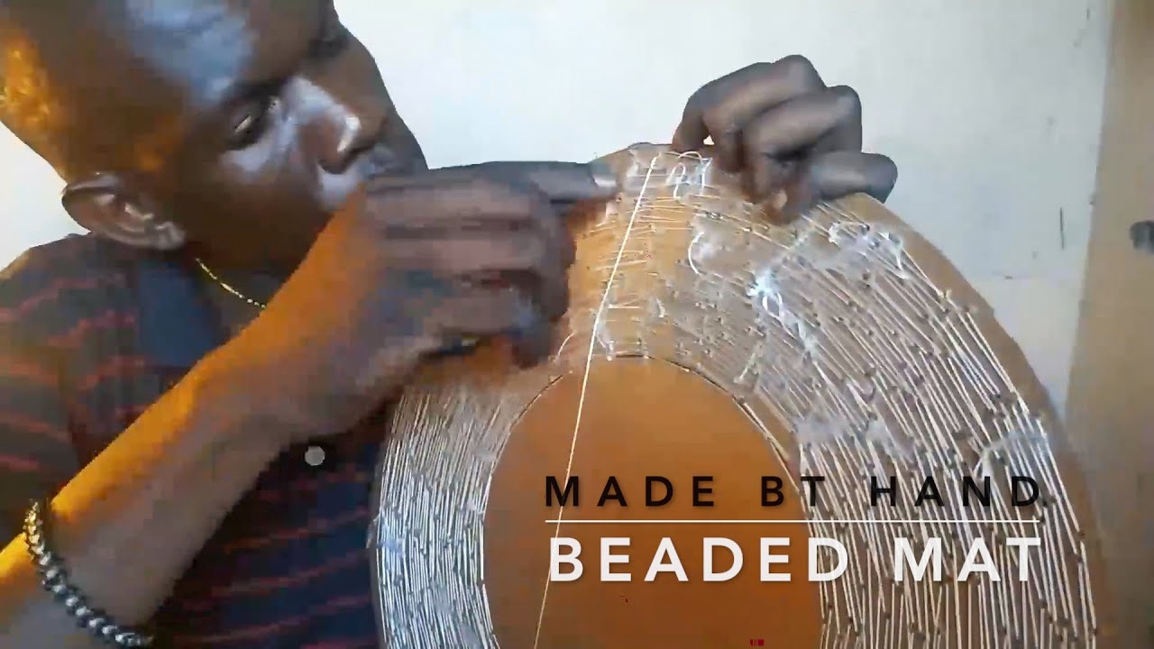 Beaded Mat