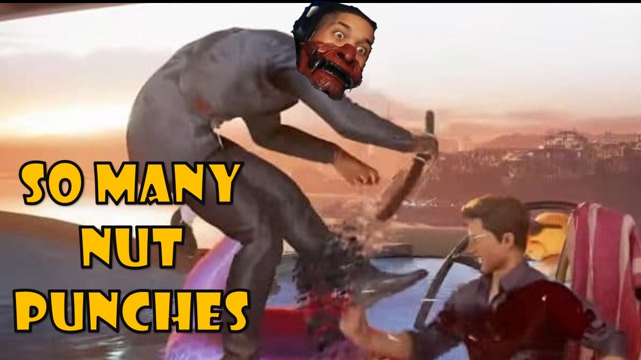 6ARAKIN VS Johnny Cage Players (Can't Handle The Nut Punch attack)